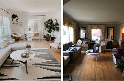 Living Room Remodel Before and After Ideas