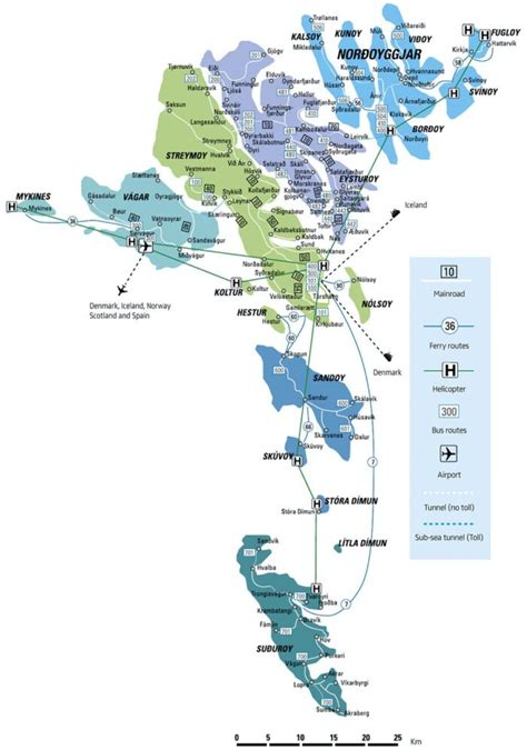 Map of Faroe Islands | Guide to Faroe Islands : Guide to Faroe Islands