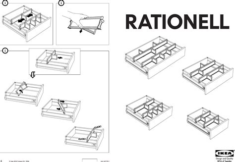 ikea rationell drawer assembly instructions - understandingaspaladin