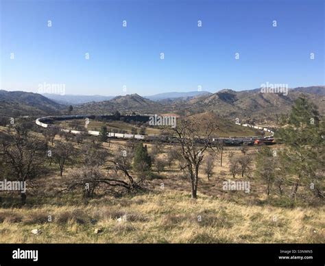 Tehachapi Train Loop California Stock Photo - Alamy