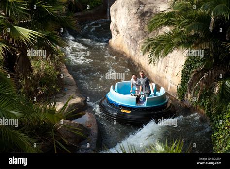 Raging River Rapids fun ride, Gold Reef City, Johannesburg, South ...