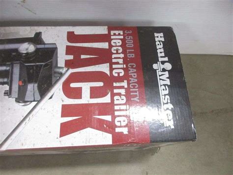 Electric trailer jack, new - Albrecht Auction Service