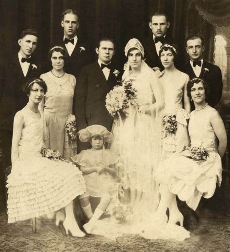 1920s Flapper Vintage Wedding photo complete party | Collectibles ...