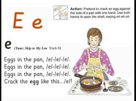 Jolly Phonics E Worksheet