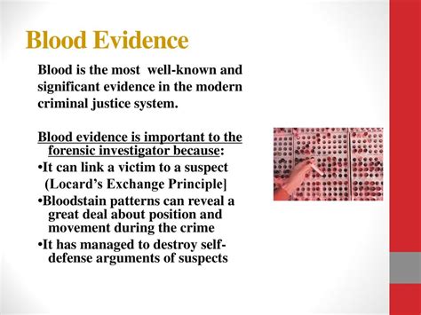 Forensic Serology: Blood - ppt download