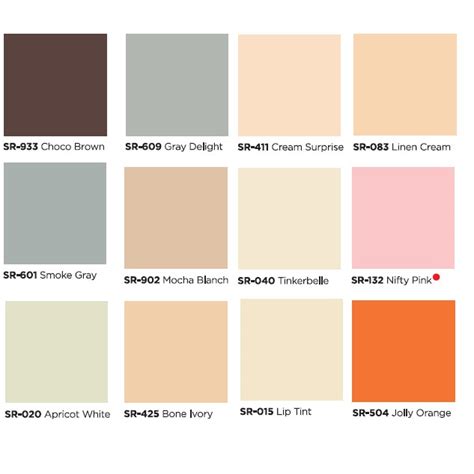 Davies Latex Paint Color Chart - Paint Color Ideas