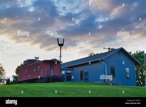 Historical Train Depot Stock Photo - Alamy