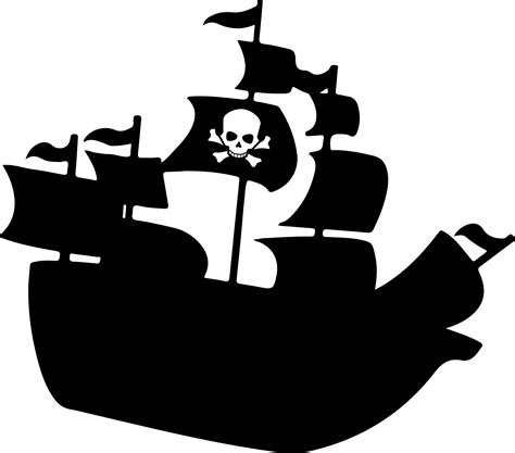 pirate ship silhouette clipart 20 free Cliparts | Download images on Clipground 2024