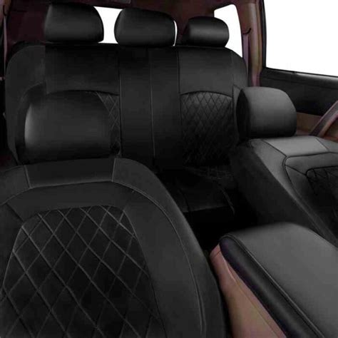 Auto Leather Seat Covers All Season PU Leather Universal - AutoMods