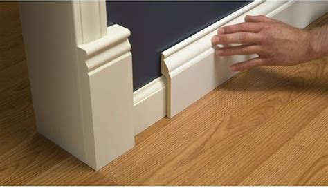 A Stroll Thru Life: Install Wide Baseboard Molding Over Existing Narrow ...