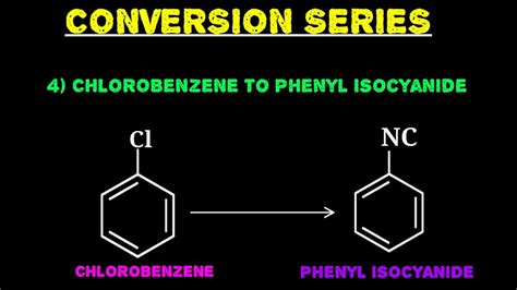 Organic Chemistry || Conversion || Chlorobenzene to Phenyl Isocyanide ...