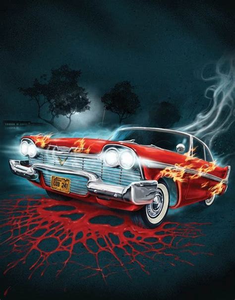 Christine (1983) fan art | Car painting, Stephen king, Diamond painting