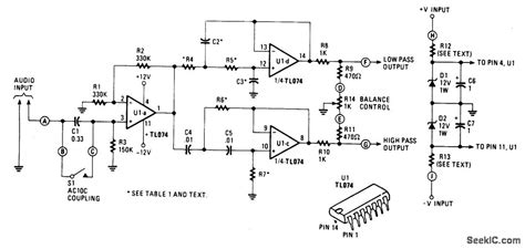 ELECTRONIC_CROSSOVER_CIRCUIT - Basic_Circuit - Circuit Diagram - SeekIC.com