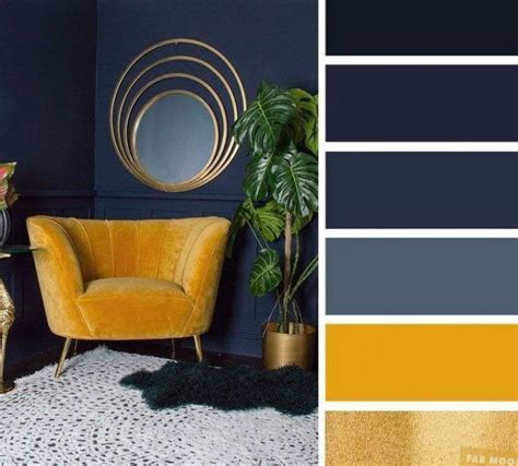 What Colors Go With Gold And Blue - Design Talk