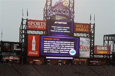 A how-to guide to the Jumbotron at Coors Field