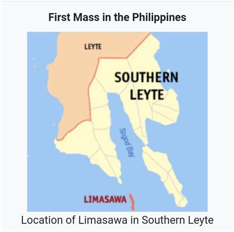 Why limasawa is the first mass in the philippines? - Brainly.ph