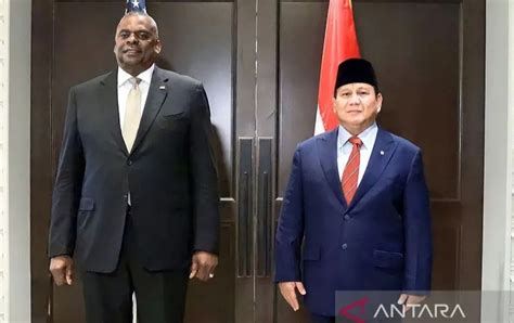 Prabowo Subianto Temui Menteri Pertahanan Amerika Serikat - Nasional - AnalisaDaily.com