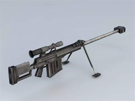 Amr-2 Sniper Rifle 무료 3d 모델- .Max- Open3dModel