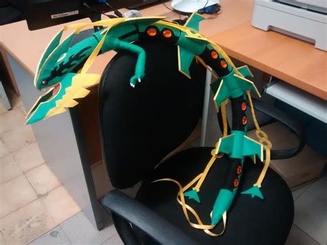 Mega Rayquaza Plush V2.0 by Neosbreak on DeviantArt