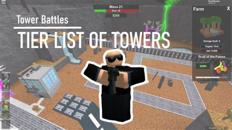 Create a Tower Battles Towers Tierlist Tier List - TierMaker