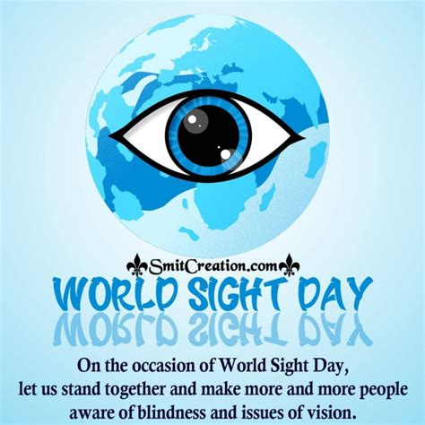 World Sight Day Quote Image - SmitCreation.com