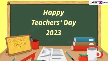 Happy Teachers' Day 2023 Wishes, Quotes and Greetings: WhatsApp ...