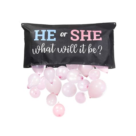 Gender Reveal Balloon Kit - Balloon Ideas for Gender Reveal Party ...