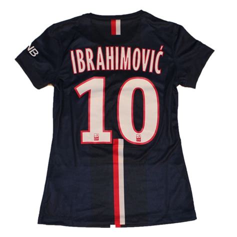 PSG home jersey womens - Ibra 10