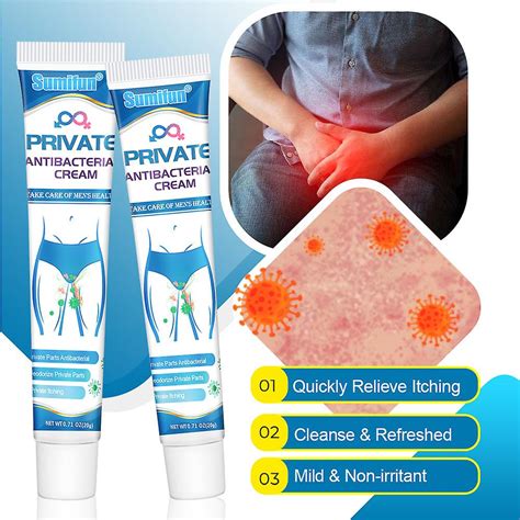 1-3pcs Men's Private Part Anti-itch Care Cream Deodorant Ointment Anti ...