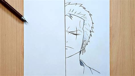 How To Draw Zoro From One Piece Step By Step Drawing, 52% OFF