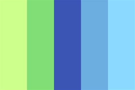 Blue Green Aesthetic color palette | Aesthetic colors, Green aesthetic, Green colour palette