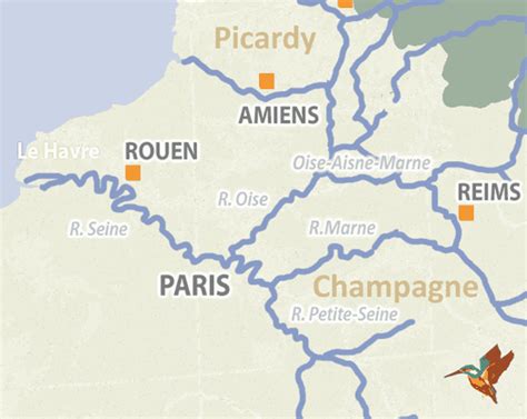 North-Central : Seine, Paris and Ile de France | French Waterway Regions | Waterways Boats