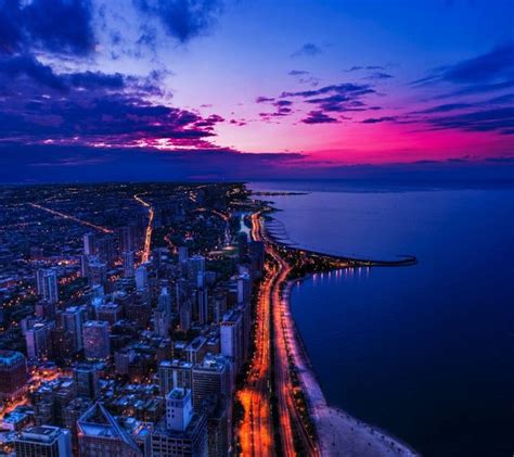 صور و #خلفيات #مدن في #الليل #Cities_Night عالية الوضوح - 49 | City sky, Beach wallpaper ...