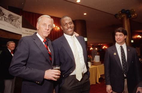 McLean Stevenson of M.A.S.H. with Malcolm Brown, December 31, 1988 | Ann Arbor District Library