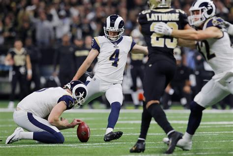 Rams vs. Saints Highlights: A pair of Zuerlein field goals send LA to Super Bowl LIII – Daily ...