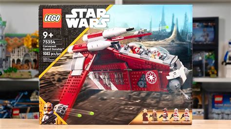 LEGO Star Wars 75354 CORUSCANT GUARD GUNSHIP Review! (2023) | Brick ...