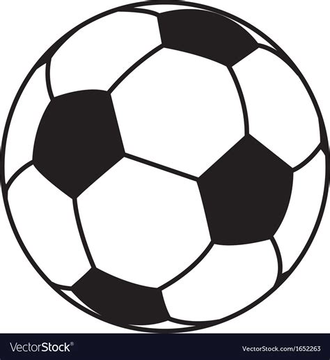 Soccer ball Royalty Free Vector Image - VectorStock