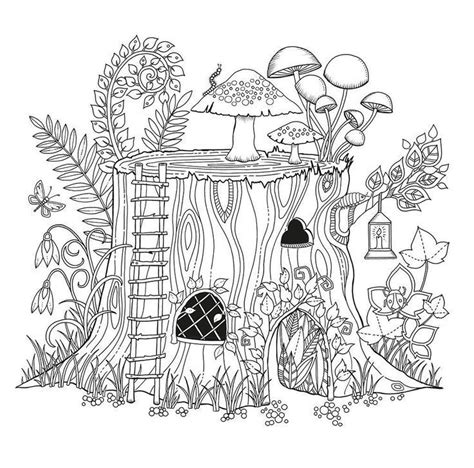 Inspirational coloring pages from Secret Garden, Enchanted Forest and ...