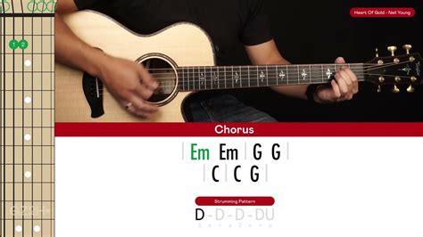 Heart Of Gold Guitar Cover Neil Young 🎸|Tabs + Chords| Chords - Chordify