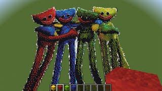 Mini Huggies Poppy Playtime Pixel Art in Minecraft | Doovi