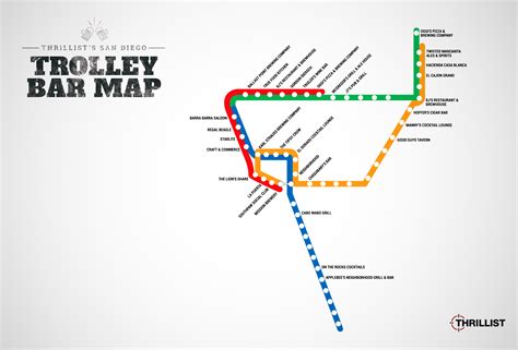 Orange Line Trolley San Diego Map