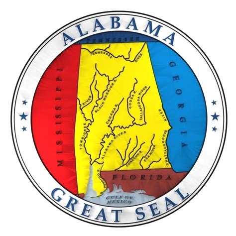 Alabama Seal 3D model | CGTrader