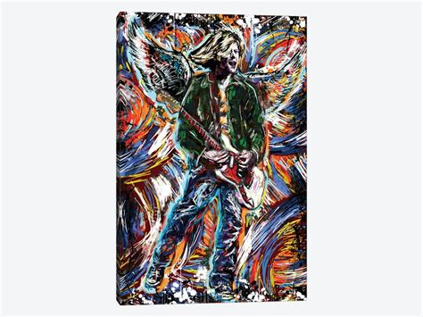 Kurt Cobain - Nirvana "Come Are You Are - Canvas Print | Rockchromatic