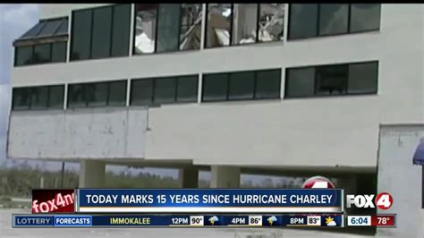 Hurricane Charley hit Southwest Florida 15 years ago