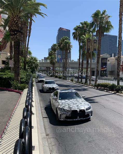 2021 BMW M3 and M4 fleet spotted in Las Vegas