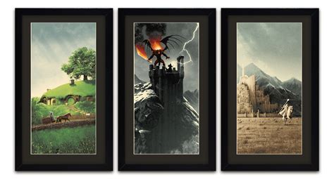 Matt Ferguson's Lord of the Rings Trilogy Print Set [Cool Stuff]