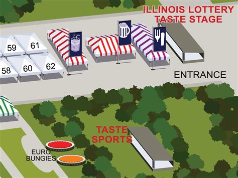 Jason Pearlman Illustration - Taste of Chicago Festival Map