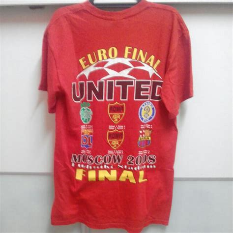 Man Utd Champions League Final 2008, Men's Fashion, Tops & Sets, Tshirts & Polo Shirts on Carousell