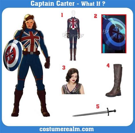 🇬🇧 Captain Carter Costume | Halloween Costume Guide