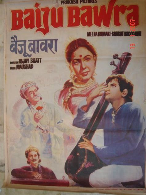 Baiju Bawra (1952) | Old movie posters, Bollywood posters, Movie posters